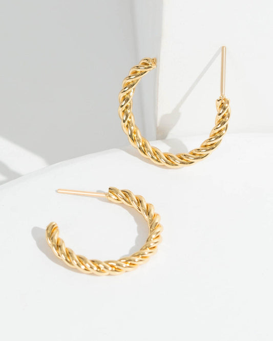 CHASINA HOOP EARRINGS